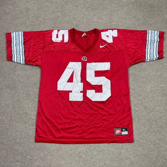 Nike Other - Vintage Nike Ohio State Football Jersey Mens XL Red (81)